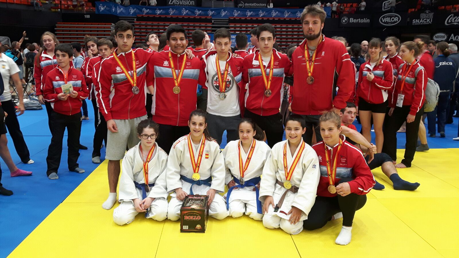 10 Medallas para los Navarros en el Campeonato de España de Judo Infantil y Cadete_Valencia 06-05-17. Resultados. Fotos.